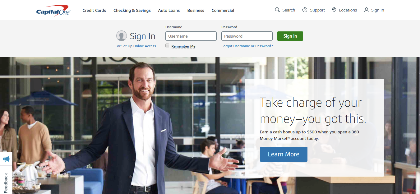 Capital One Credit Cards Logo