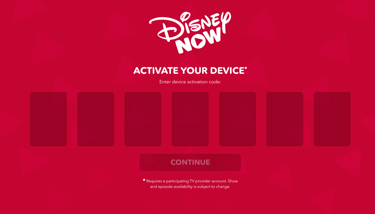 disneynow activate